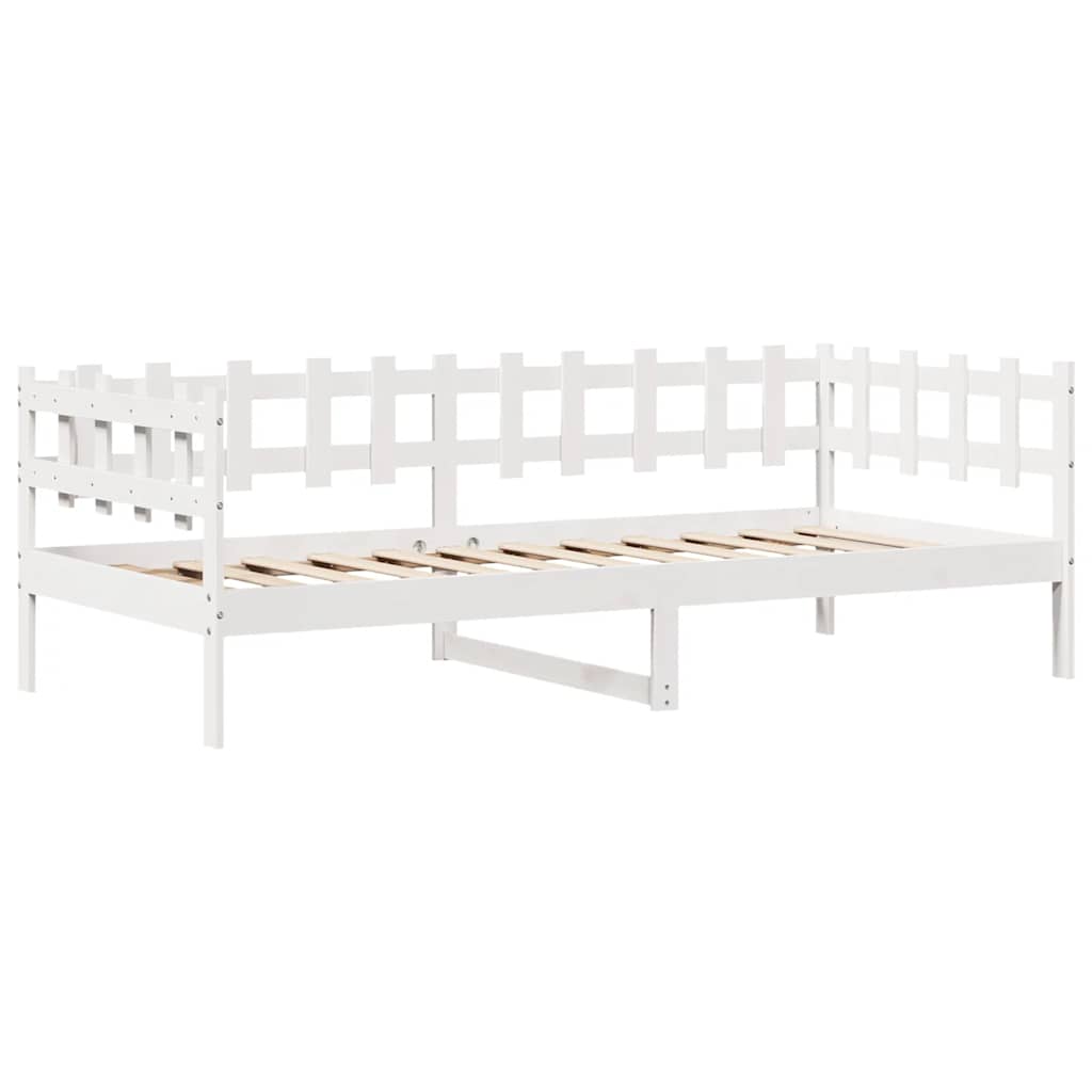 Dnevni krevet s ladicama bez madraca 80x200 cm masivno drvo