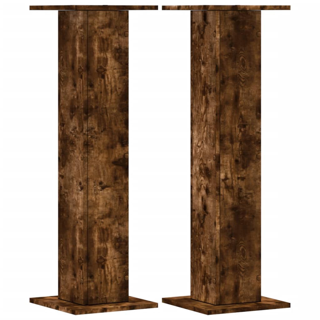 Stalci za zvučnike 2 kom 30 x 30 x 95 cm konstruirano drvo