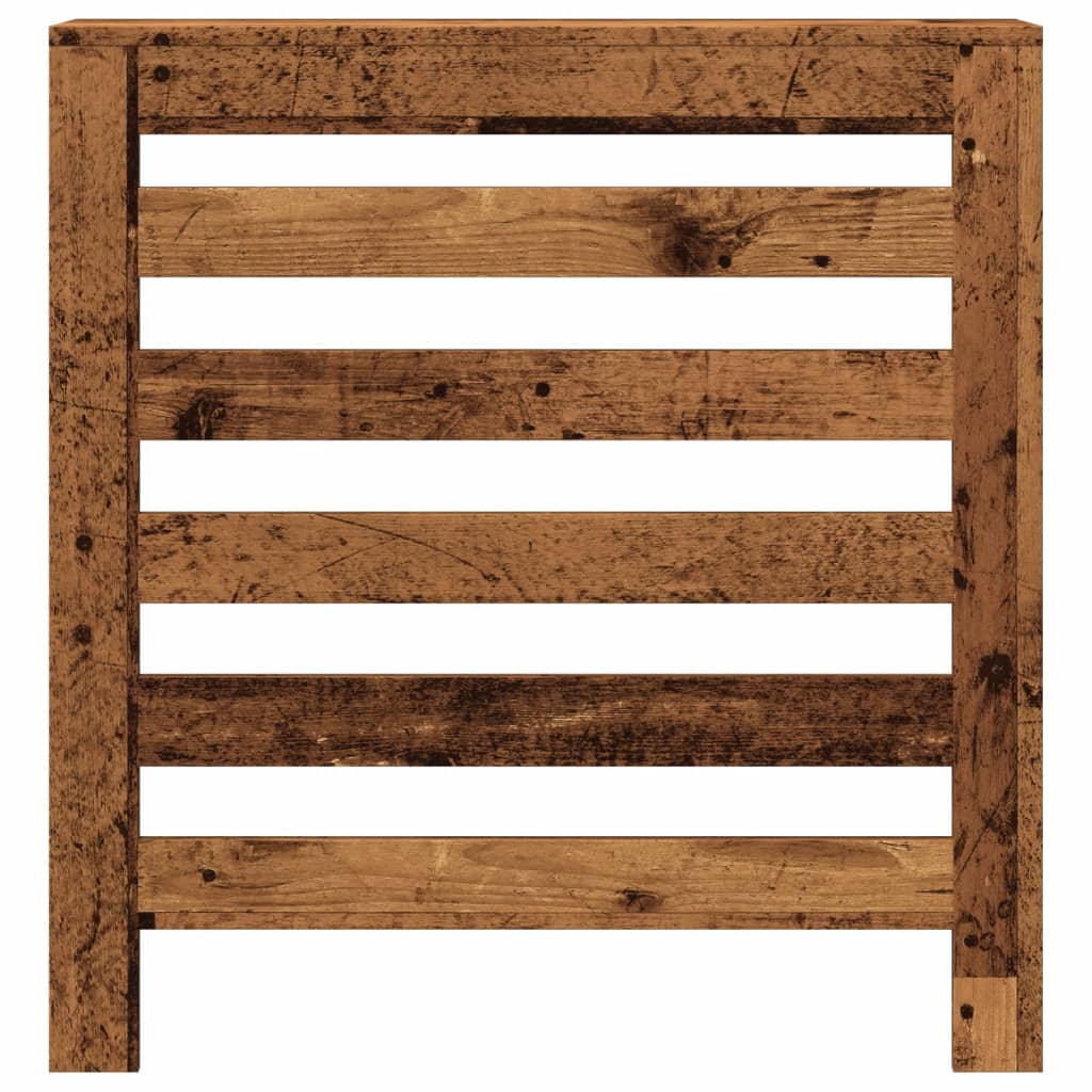 Pokrov za radijator boja staro drvo 78x20x82 cm drveni