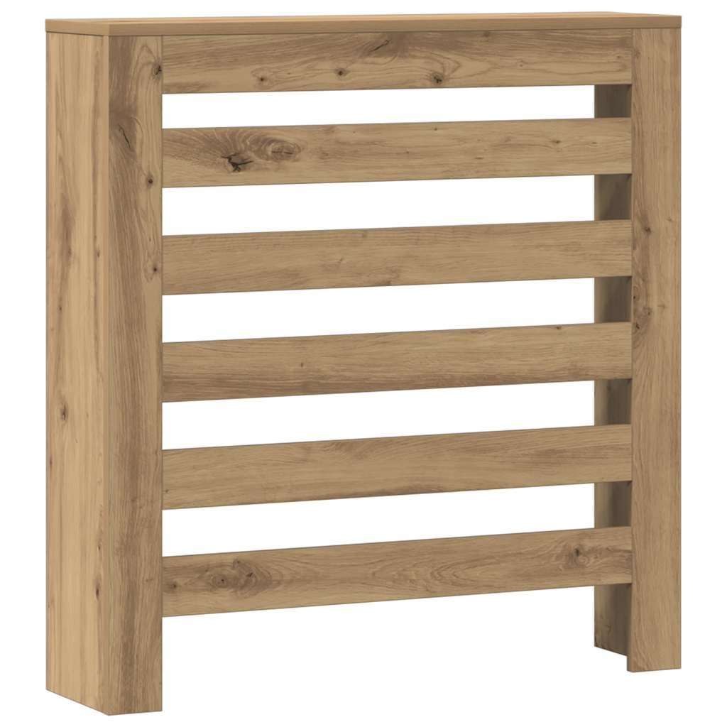 Pokrov za radijator boja artisian hrast 78x20x82 cm drveni