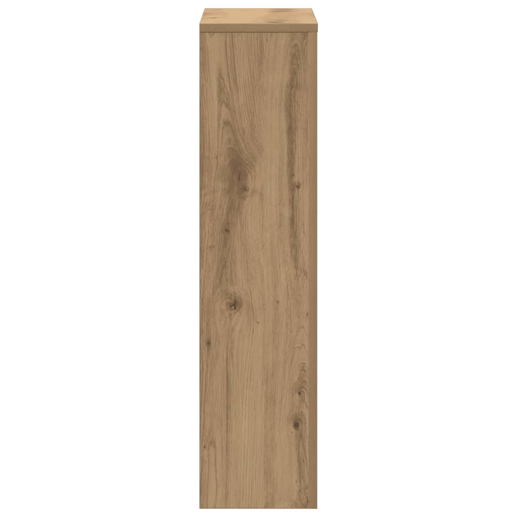 Pokrov za radijator boja artisian hrast 78x20x82 cm drveni