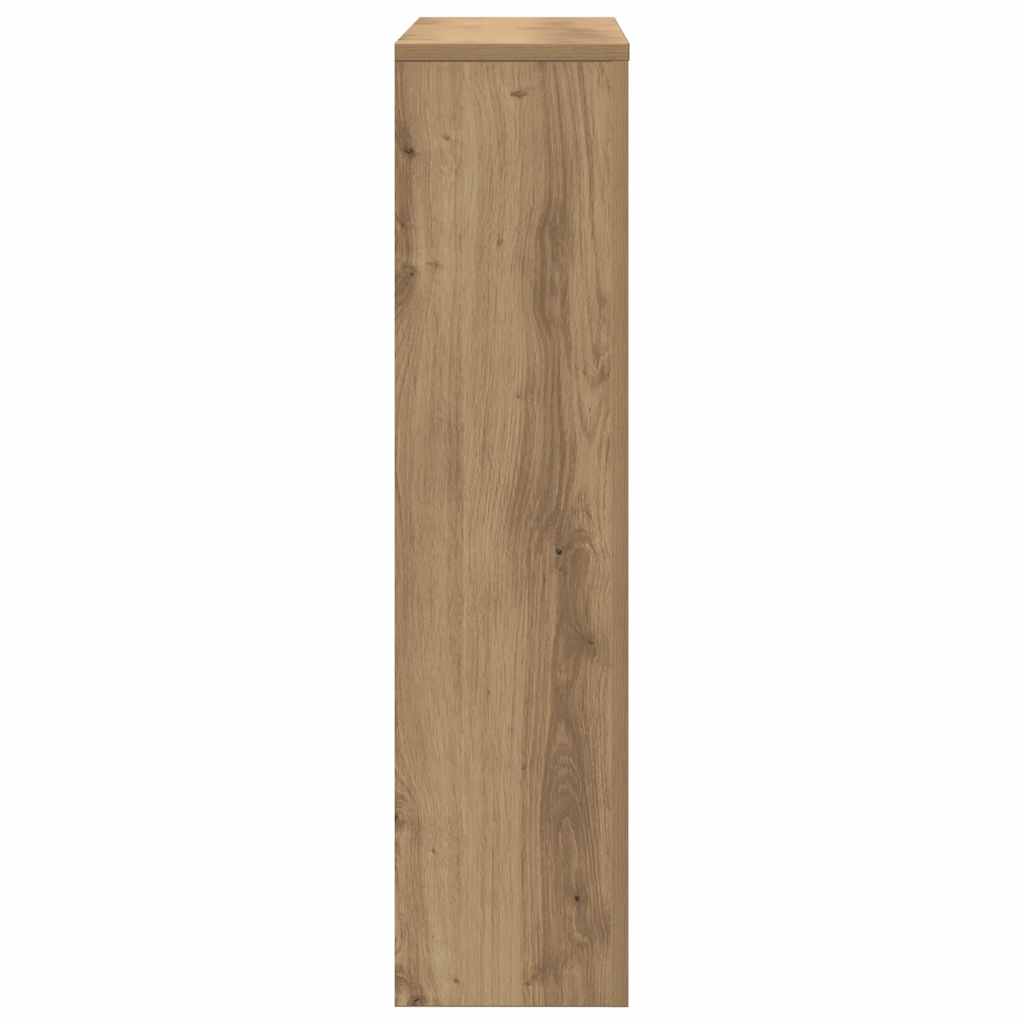 Pokrov za radijator boja artisian hrast 104x20x82 cm drveni