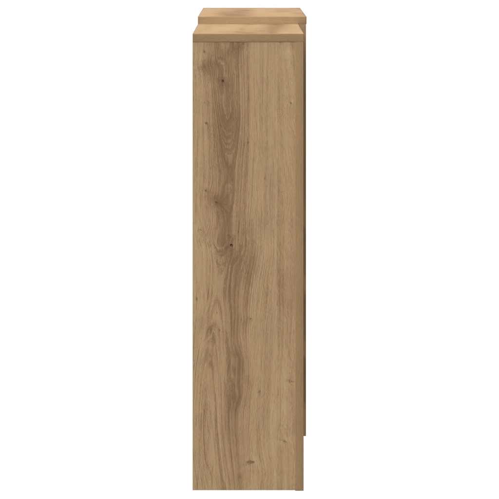 Pokrov za radijator boja artisian hrast 205x21,5x83,5 cm drveni