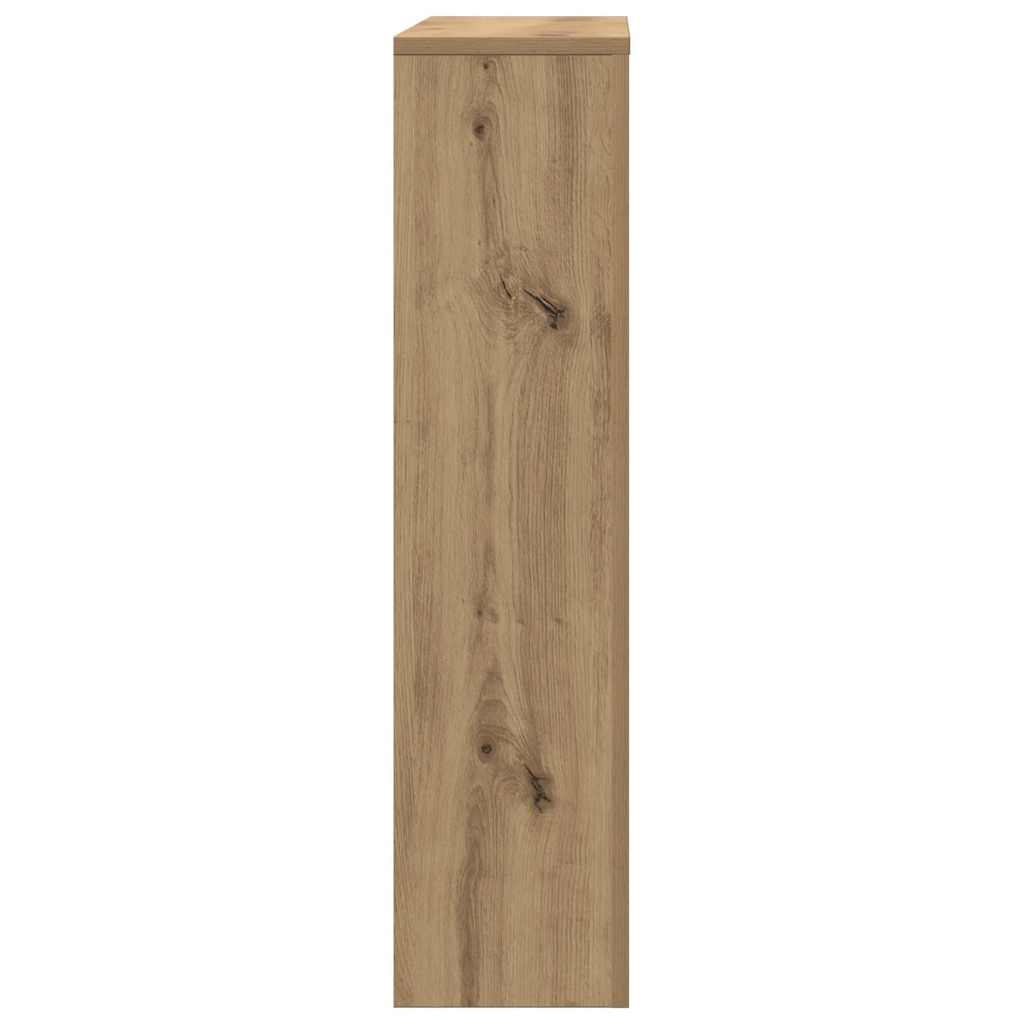 Pokrov za radijator boja artisian hrast 78x20x82 cm drveni