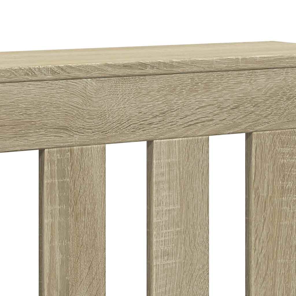 Pokrov za radijator hrasta sonome 205x21,5x83,5 cm