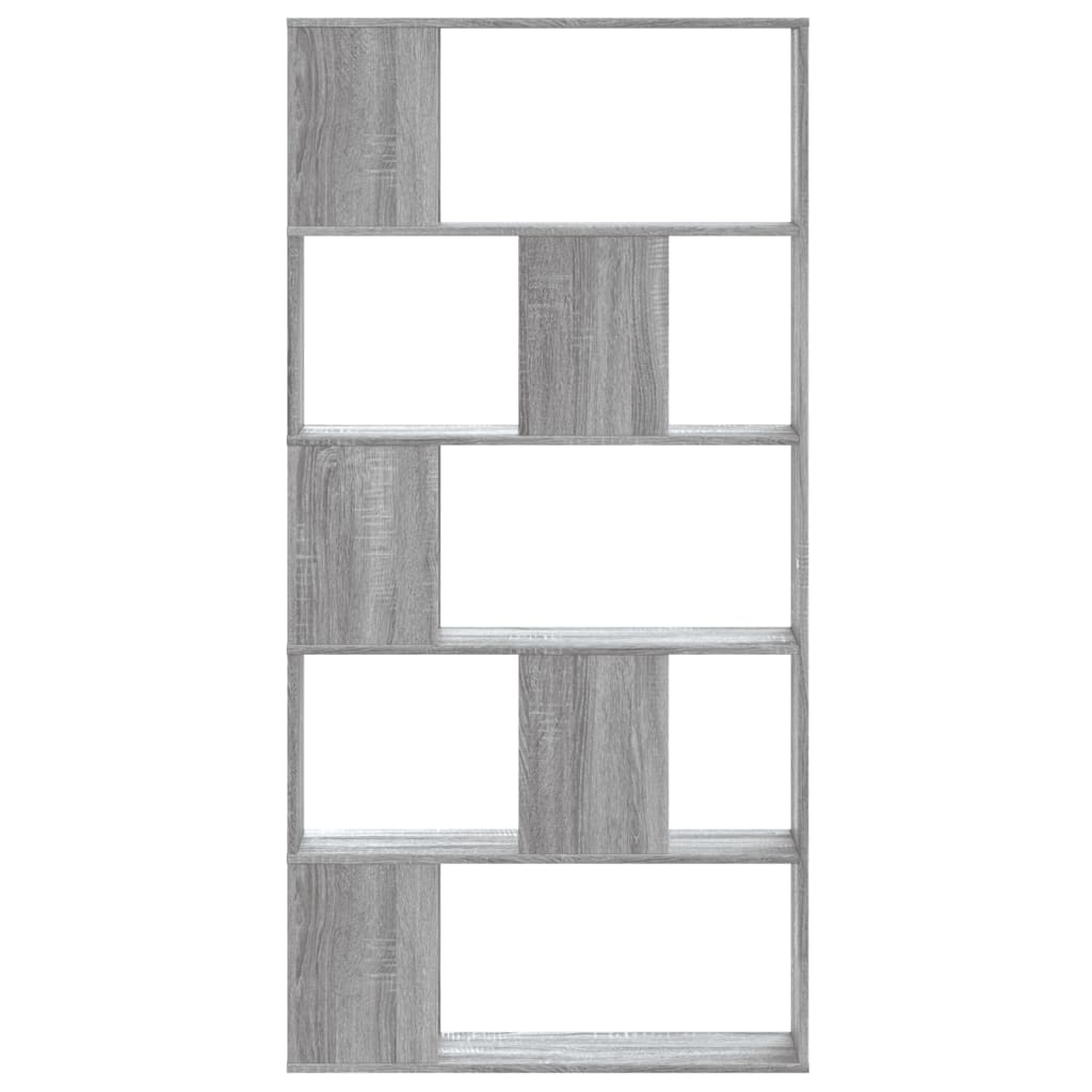 Regal za knjige 5 razina boja hrasta 80,5x23,5x162,5 cm drveni