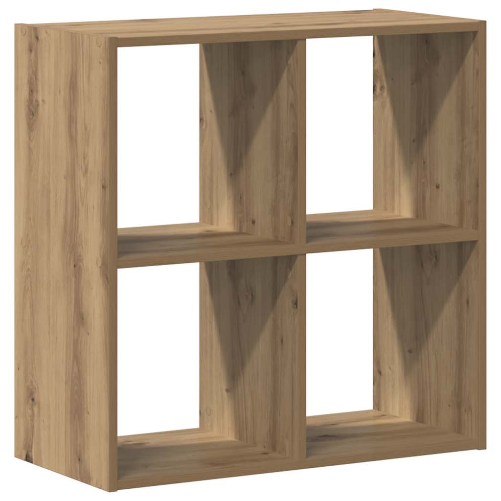 Regal za knjige boja artisian hrast 68,5x32x68,5 cm drveni