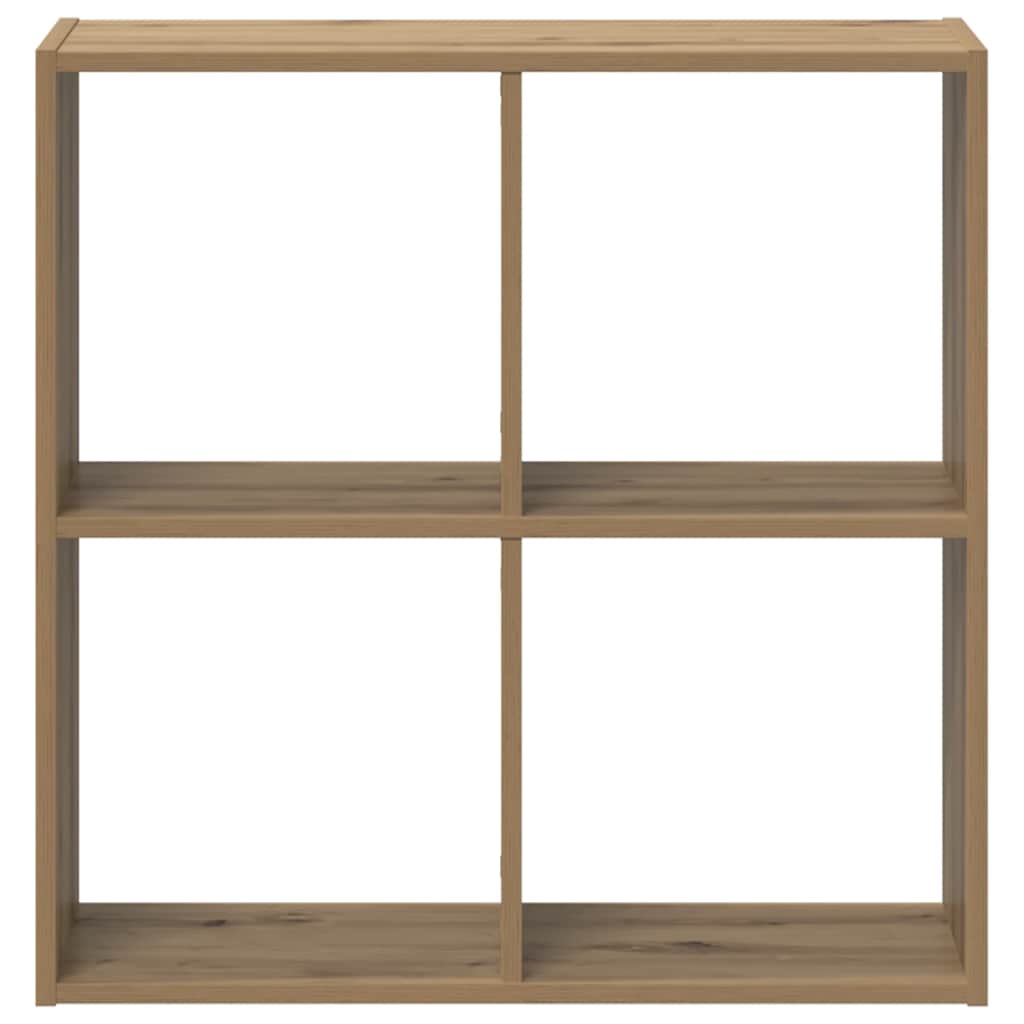 Regal za knjige boja artisian hrast 68,5x32x68,5 cm drveni