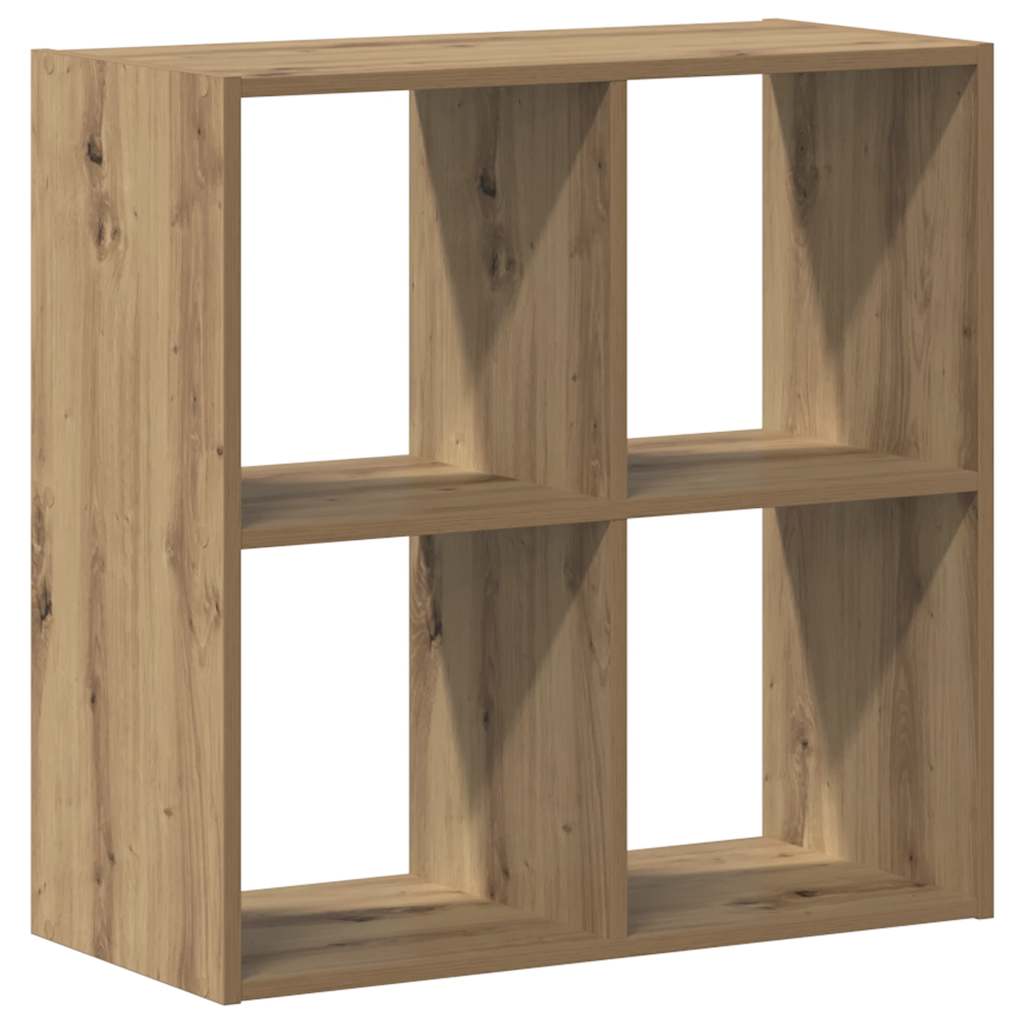 Regal za knjige boja artisian hrast 68,5x32x68,5 cm drveni