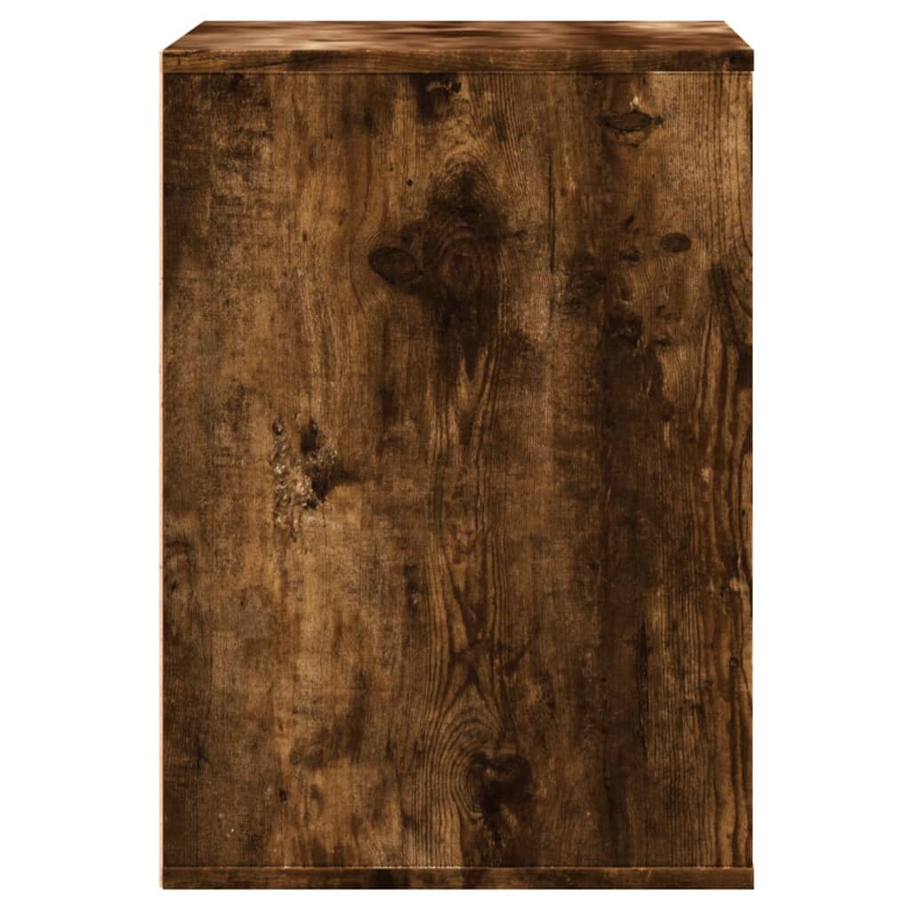 Kutna komoda s ladicama boja dimljenog hrasta 60x41x58cm drveni