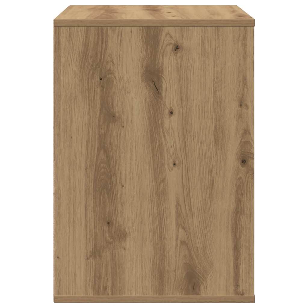 Kutna komoda s ladicama boja artisian hrast 80x41x58 cm drveni