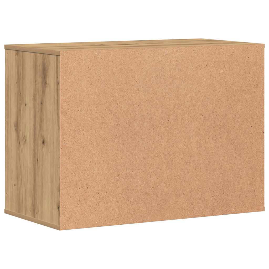 Kutna komoda s ladicama boja artisian hrast 80x41x58 cm drveni