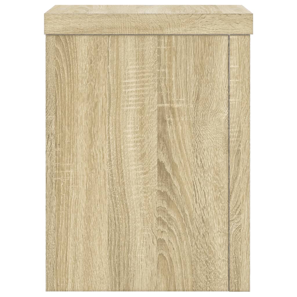 Stalci za biljke 2 kom boja hrasta 15 x 15 x 20 cm drveni