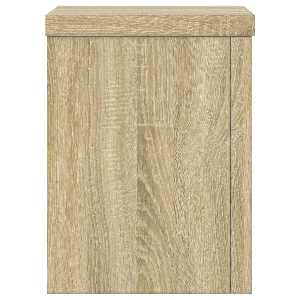 Stalci za biljke 2 kom boja hrasta 15 x 15 x 20 cm drveni