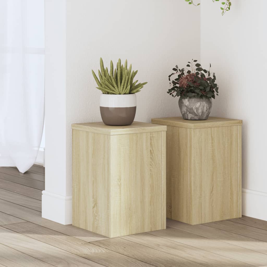 Stalci za biljke 2 kom 20x20x30 cm konstruirano drvo