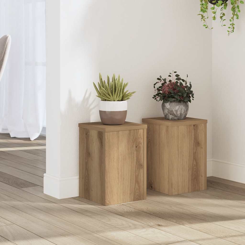 Stalci za biljke 2 kom 20x20x30 cm konstruirano drvo