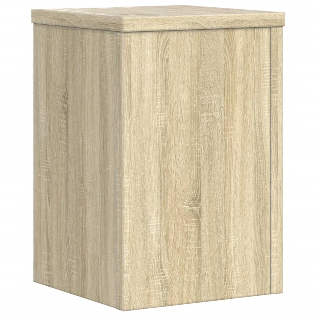 Stalci za biljke 2 kom boja hrasta 25 x 25 x 35 cm drveni