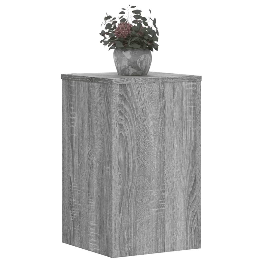 Stalci za biljke 2 kom boja hrasta 30x30x50cm konstruirano drvo