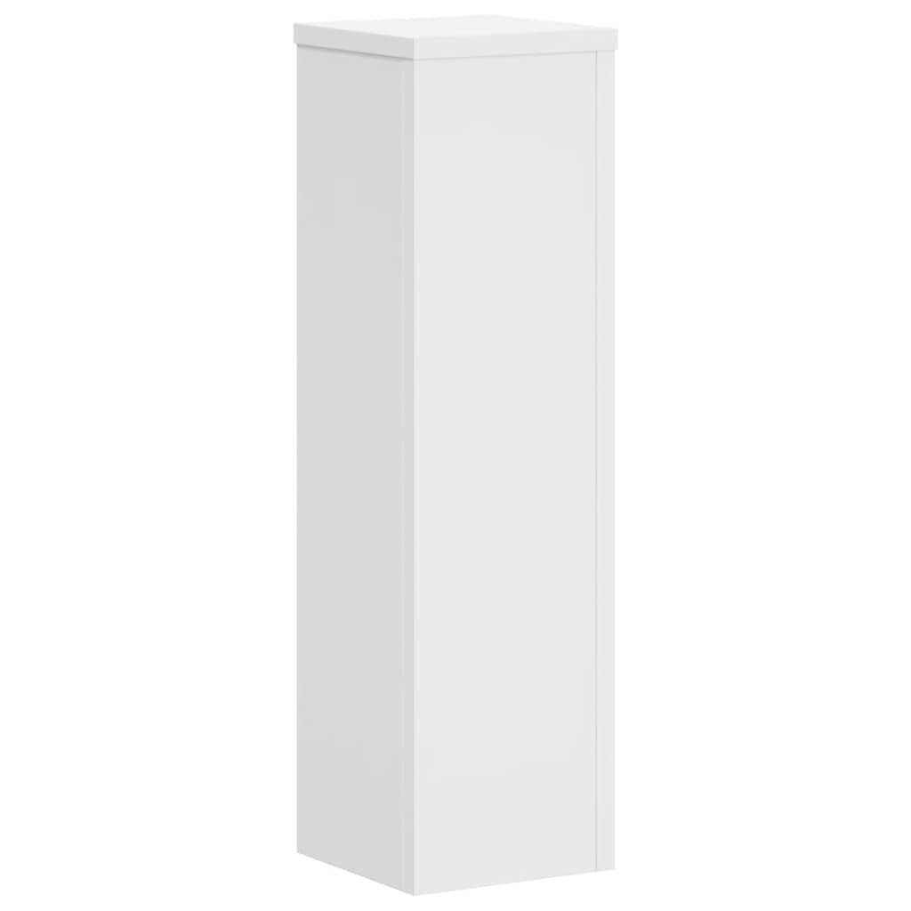 Stalci za biljke 2 kom bijeli 17 x 17 x 60 cm konstruirano drvo