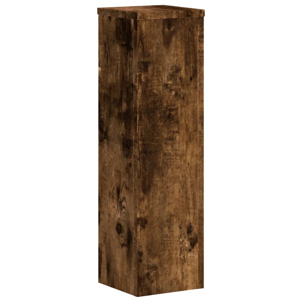 Stalci za biljke 2 kom boja hrasta 17 x 17 x 60 cm drveni
