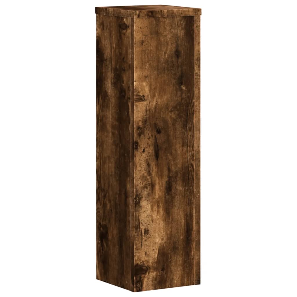 Stalci za biljke 2 kom boja hrasta 17 x 17 x 60 cm drveni