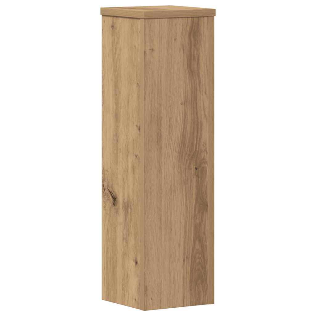 Stalci za biljke 2 kom boja hrasta 17 x 17 x 60 cm drveni