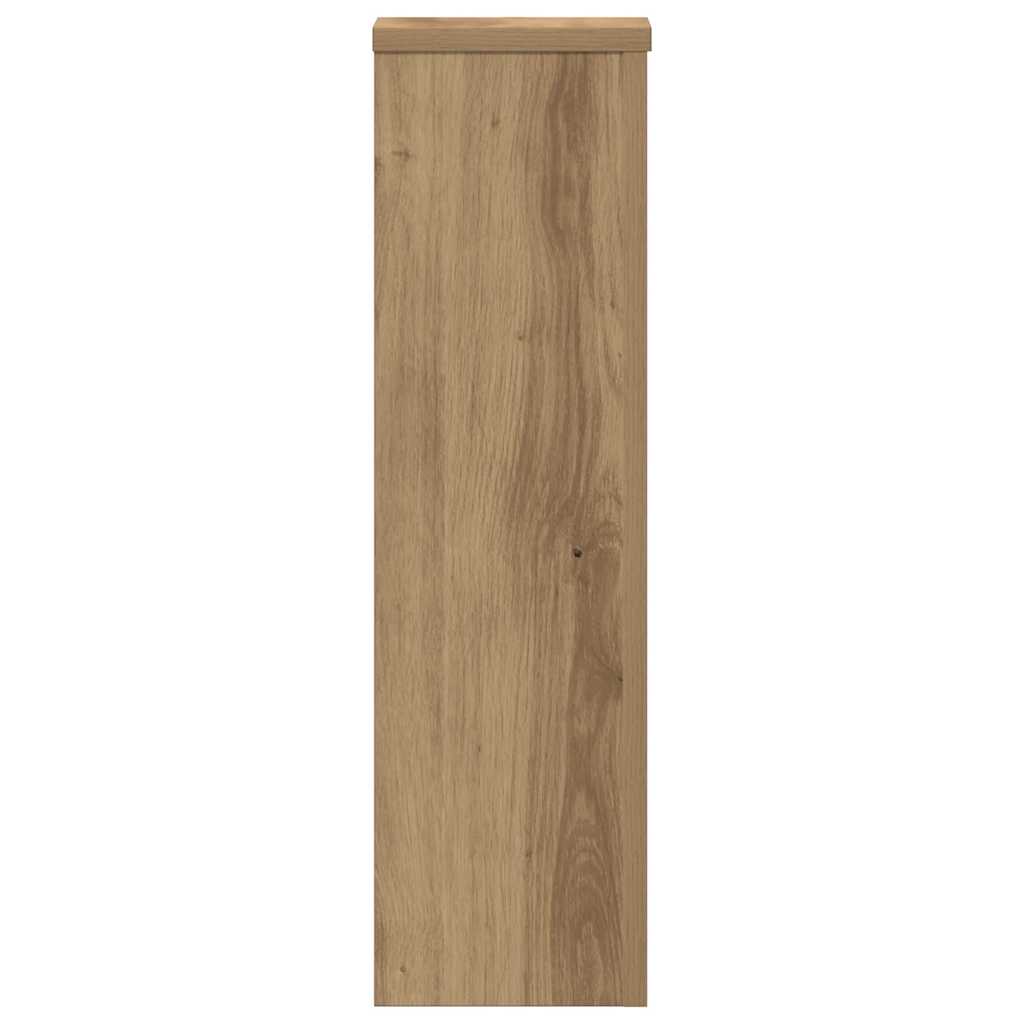 Stalci za biljke 2 kom boja hrasta 17 x 17 x 60 cm drveni