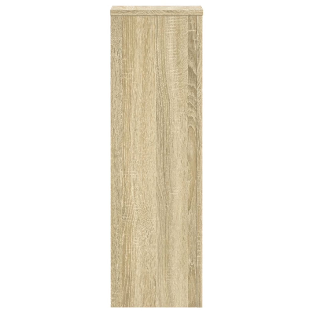 Stalci za biljke 2 kom boja hrasta 25x25x80cm konstruirano drvo