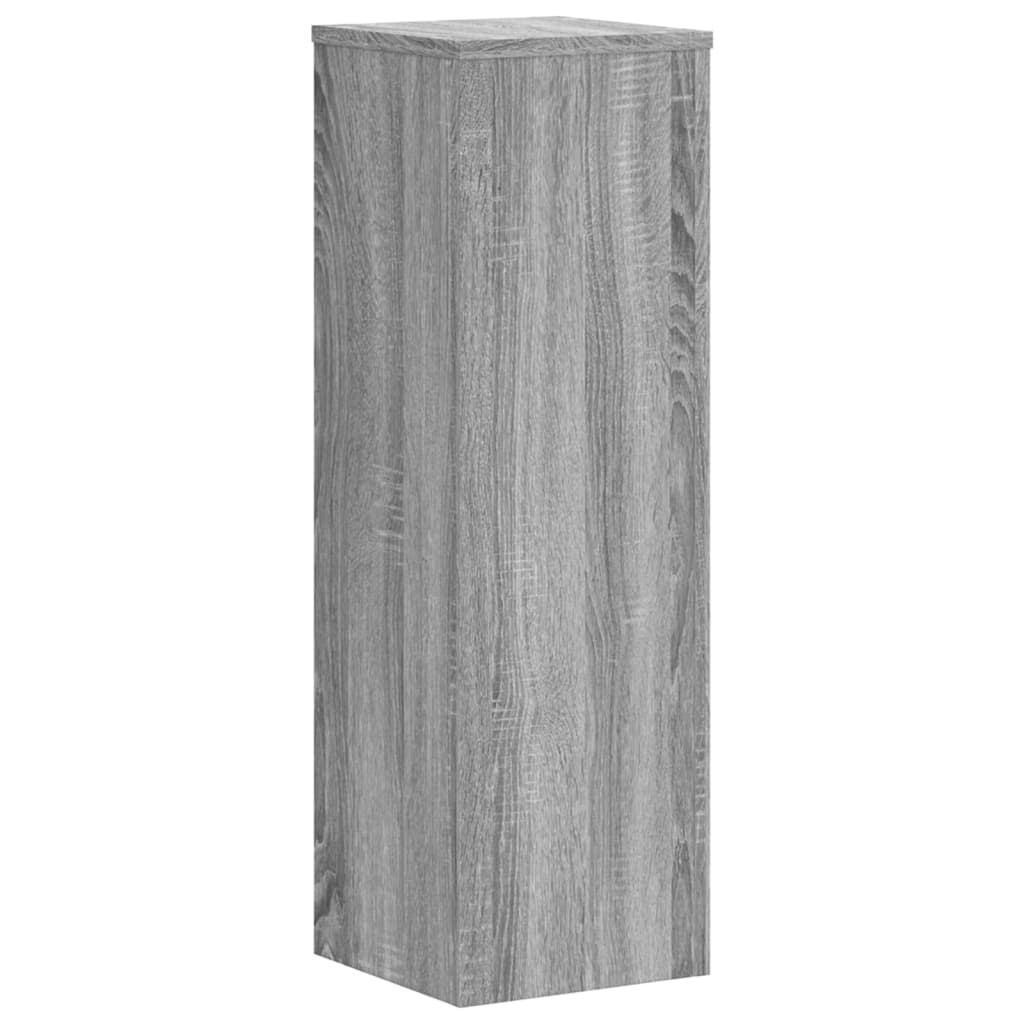 Stalci za biljke 2 kom boja hrasta 25x25x80cm konstruirano drvo