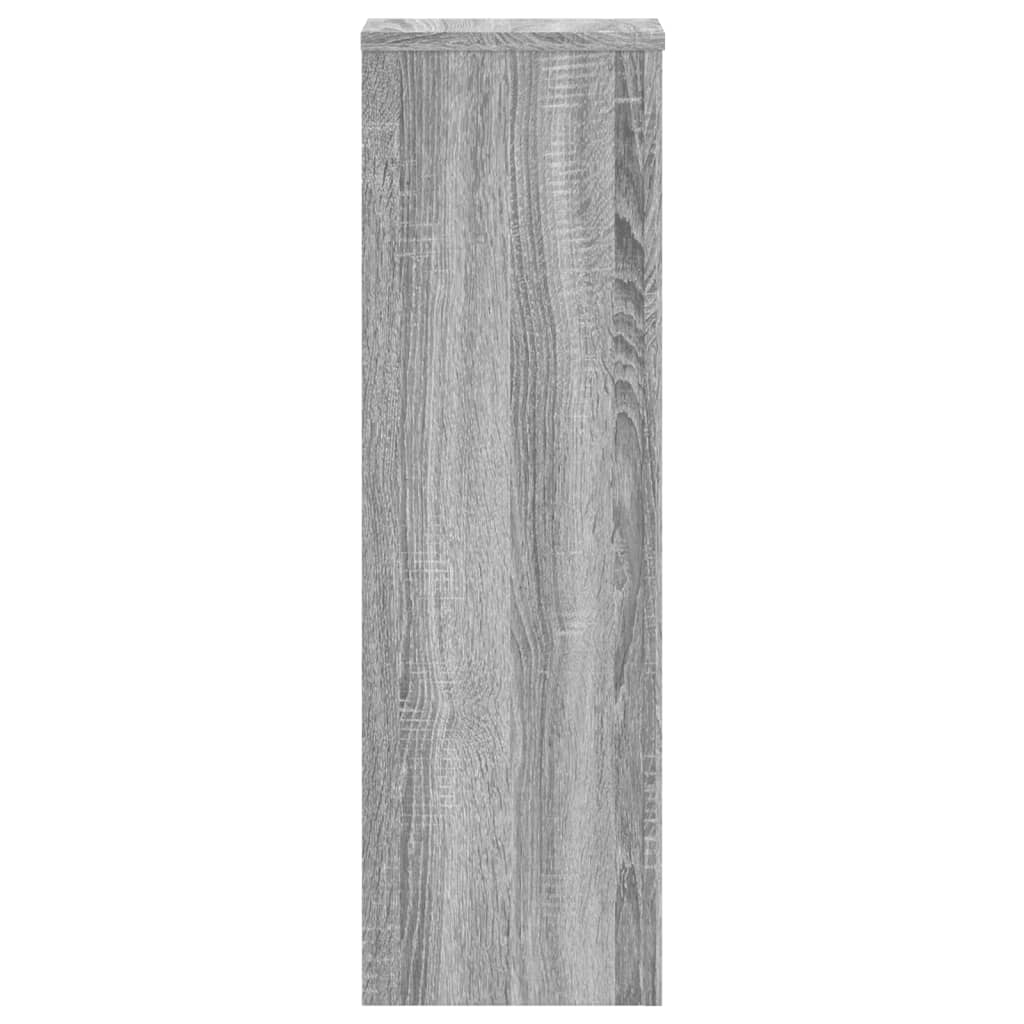 Stalci za biljke 2 kom boja hrasta 25x25x80cm konstruirano drvo
