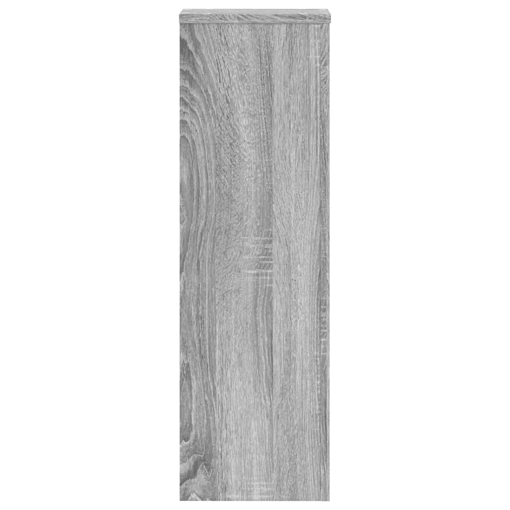 Stalci za biljke 2 kom boja hrasta 25x25x80cm konstruirano drvo