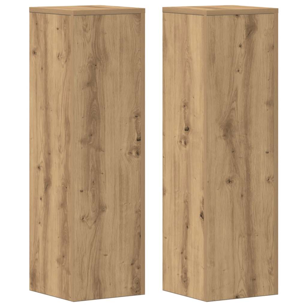 Stalci za biljke 2 kom 25x25x80 cm konstruirano drvo