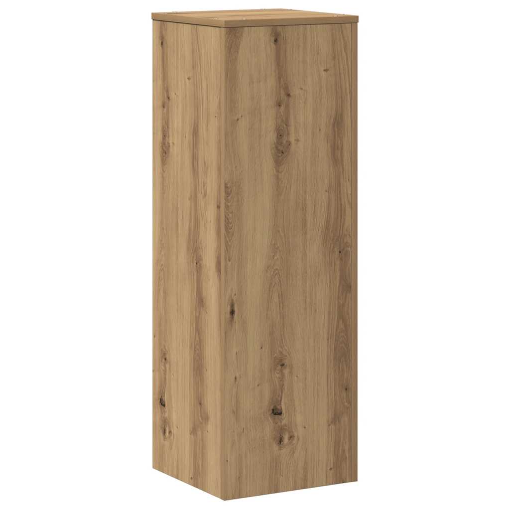 Stalak za biljke boja hrasta 33 x 33 x 100 cm konstruirano drvo Smeđa