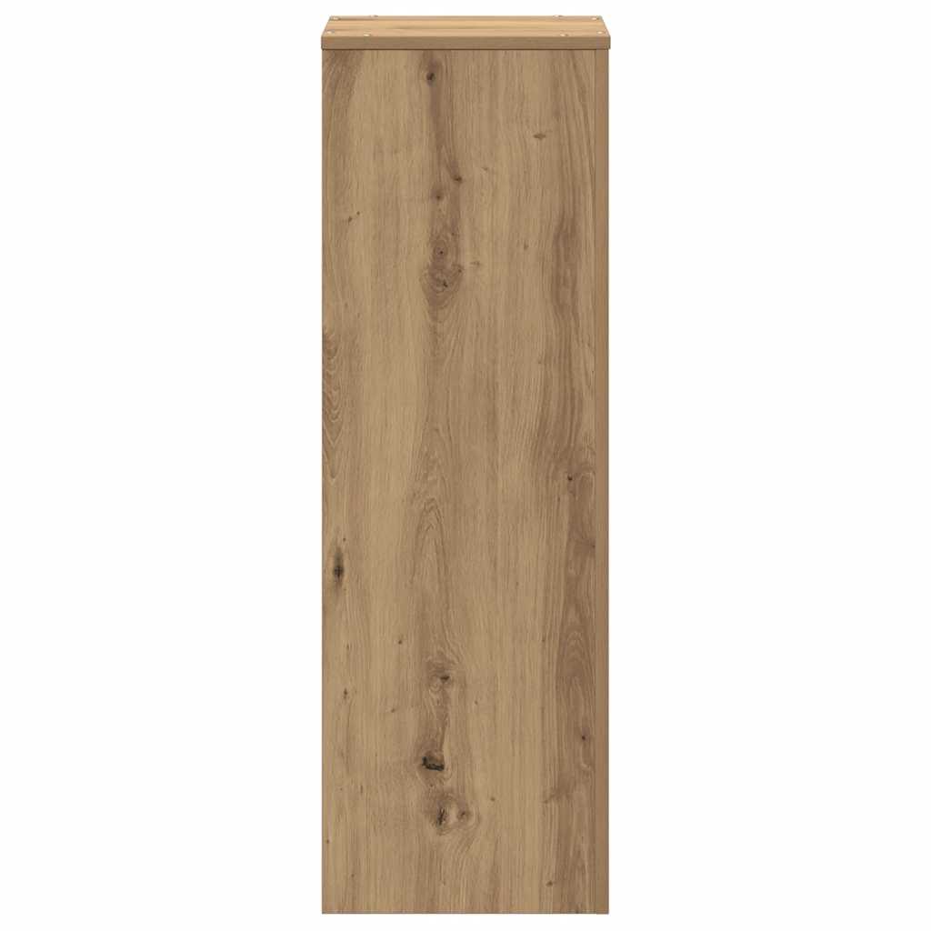 Stalak za biljke boja hrasta 33 x 33 x 100 cm konstruirano drvo Smeđa