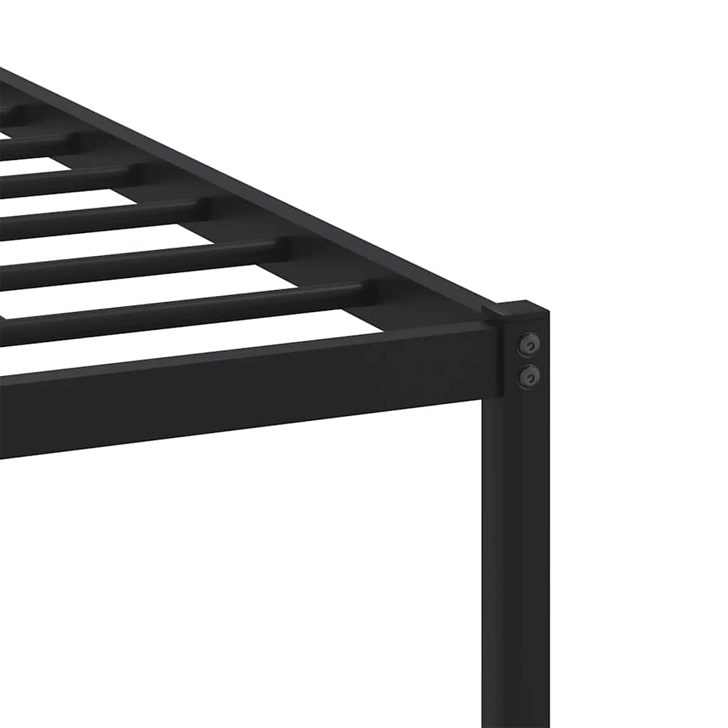 Metalni okvir kreveta bez madraca boja hrasta sonome 100x190 cm