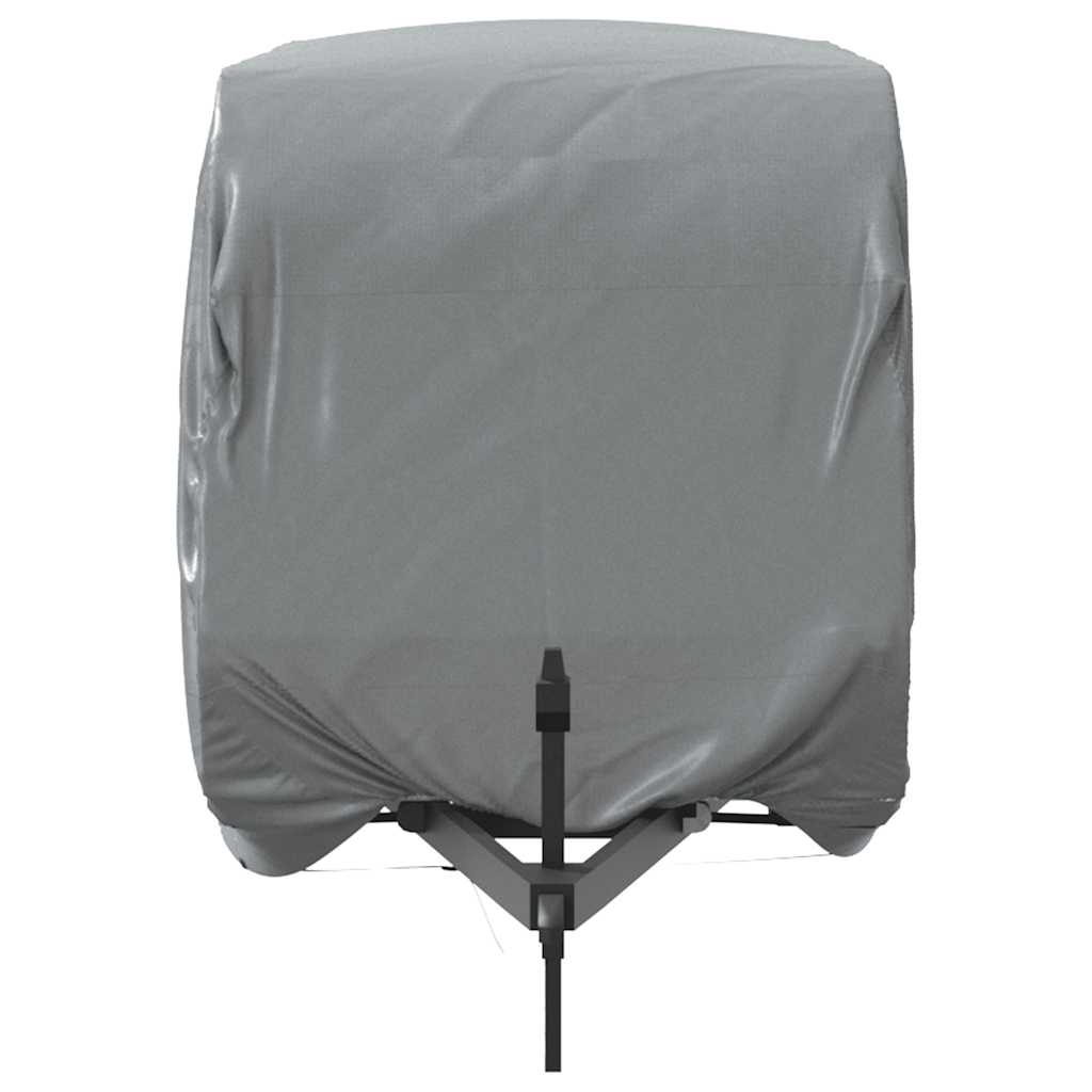 Navlaka za karavan siva 732x250x220 cm netkana tkanina
