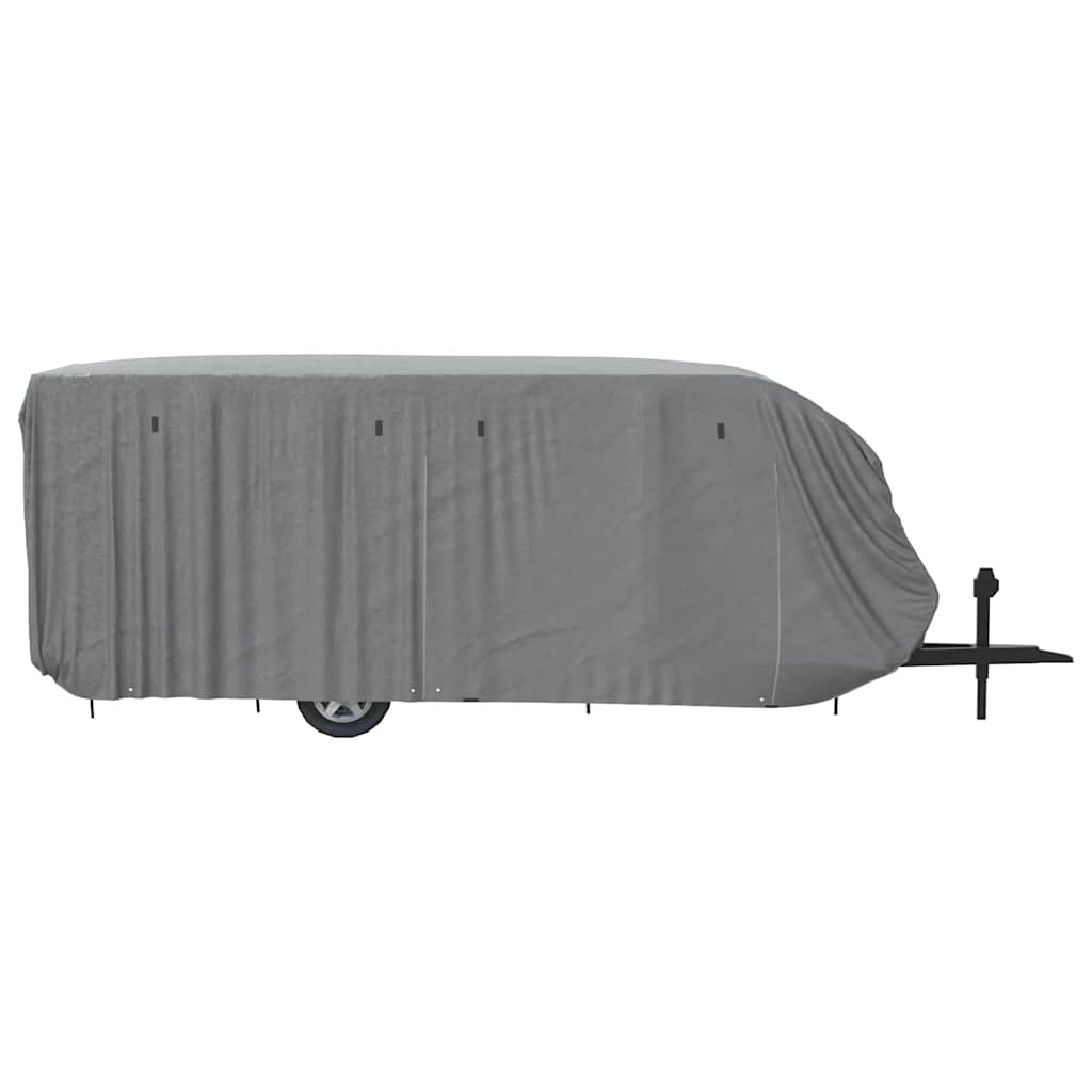 Navlaka za karavan siva 732x250x220 cm netkana tkanina