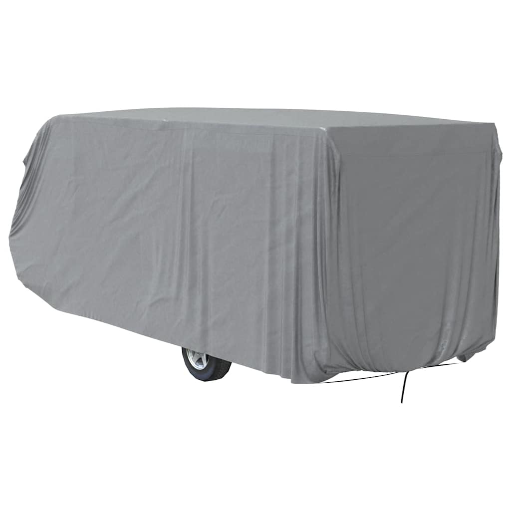 Navlaka za karavan siva 732x250x220 cm netkana tkanina