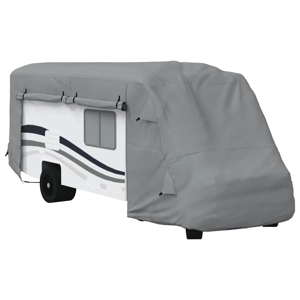 Navlake za kamper sive 660x235x275 cm netkana tkanina