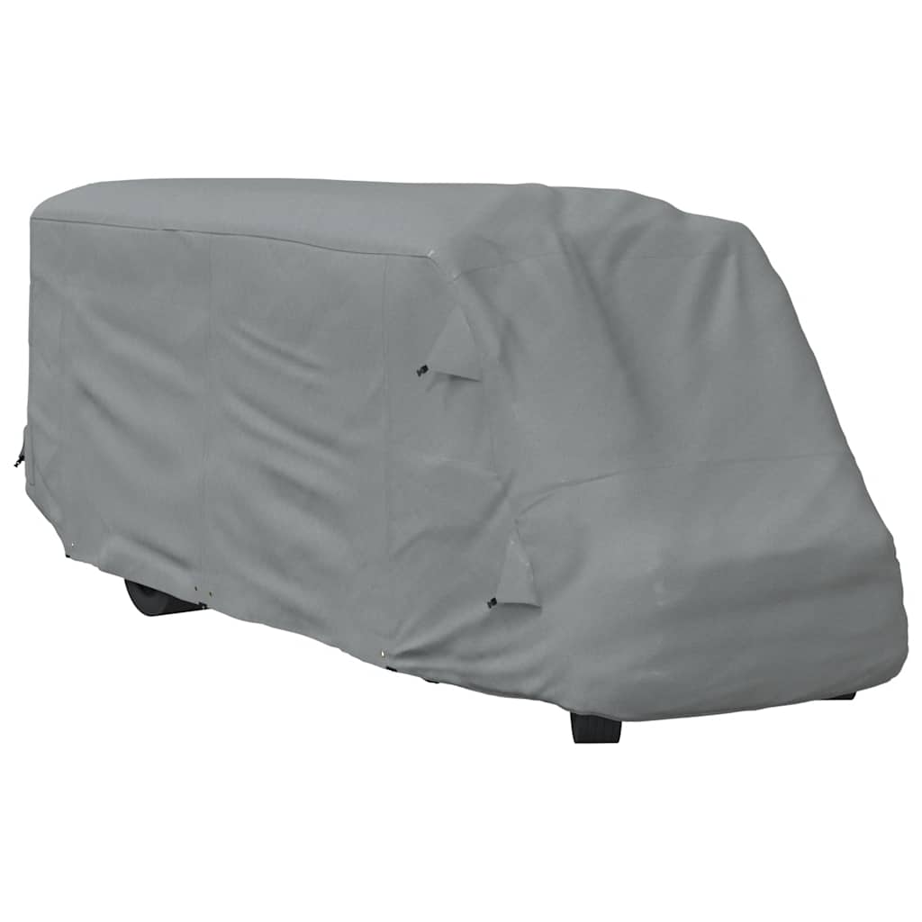 Navlake za kamper sive 660x235x275 cm netkana tkanina