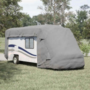 Navlake za kamper sive 660x235x275 cm netkana tkanina