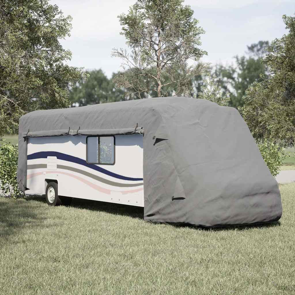Navlake za kamper sive 970x235x275 cm netkana tkanina