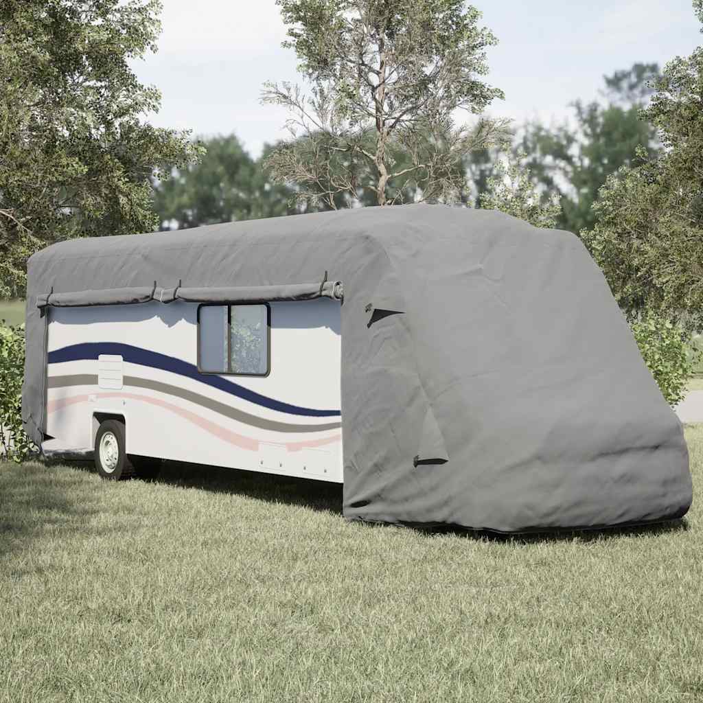 Navlake za kamper sive 970x235x275 cm netkana tkanina