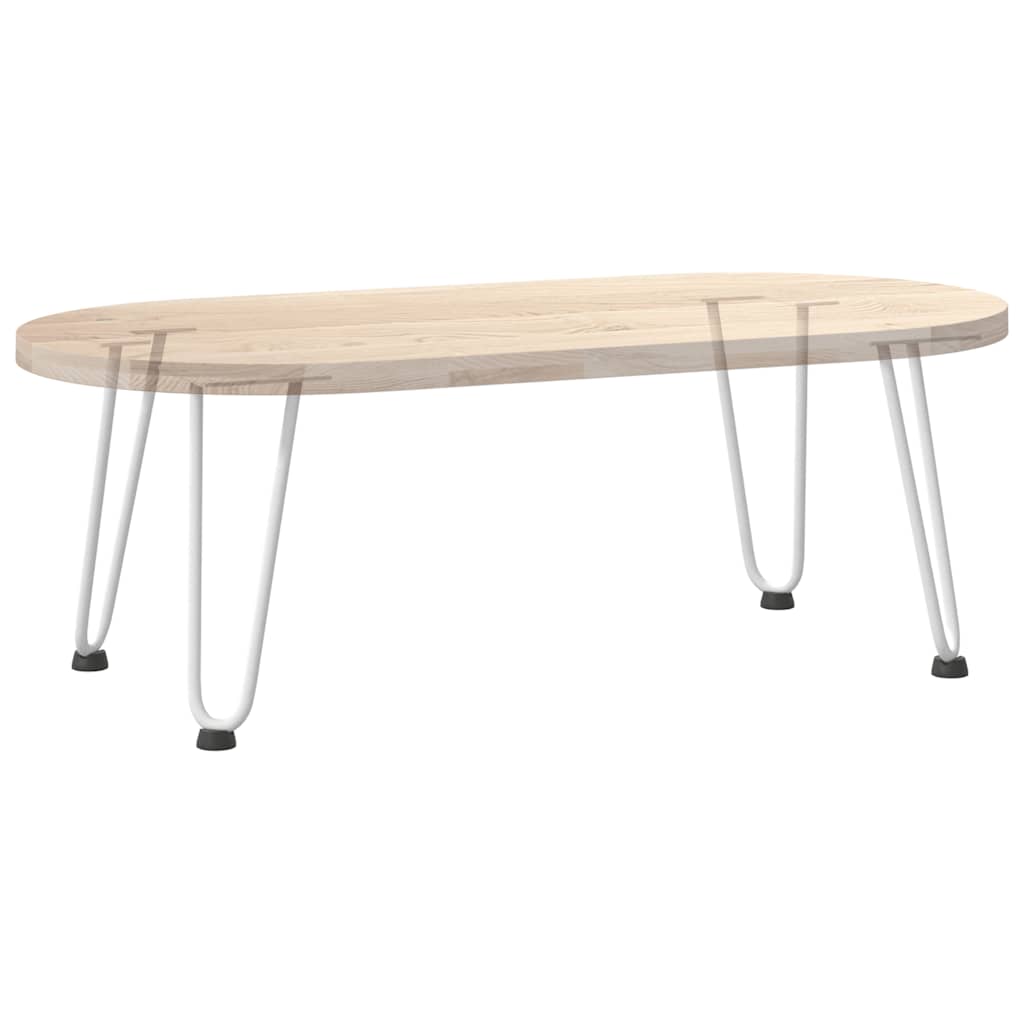 Noge s ukosnicama za stolić za kavu 4 kom. bijele 30 cm, puni čelik