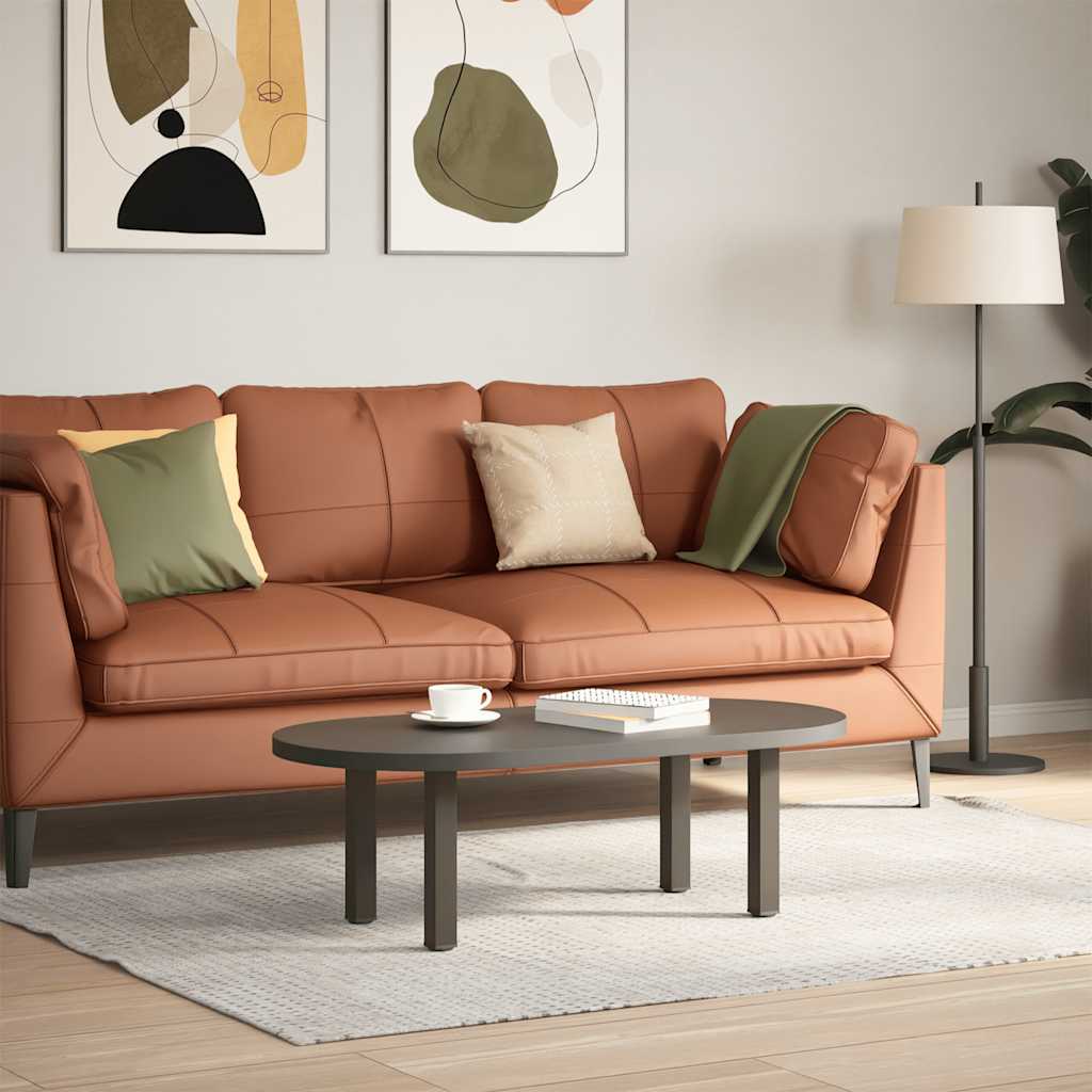 Noge za klub stolić 4 kom. Prirodni čelik 42-44 cm Čelik