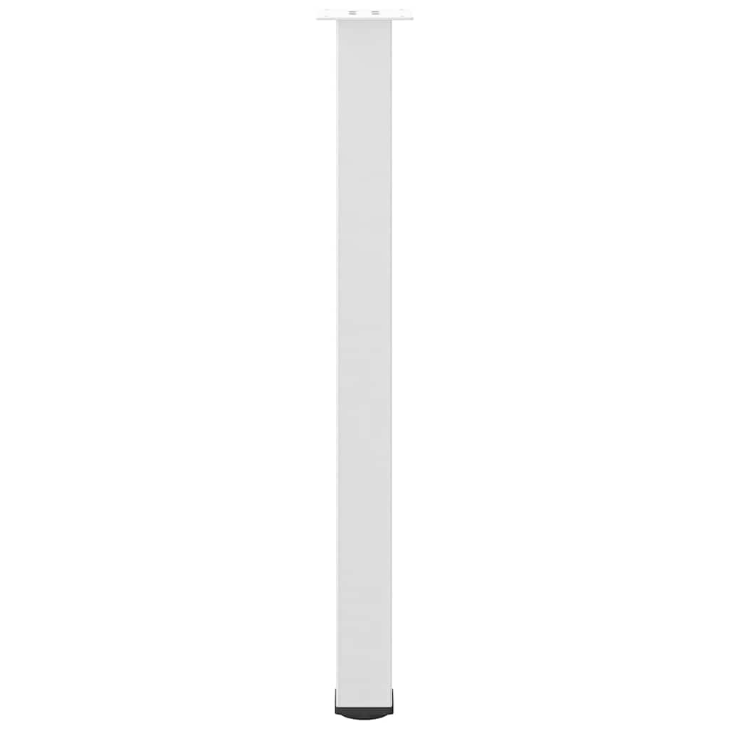 Noge za barski stol 4 kom Bijele 90-92 cm Čelične