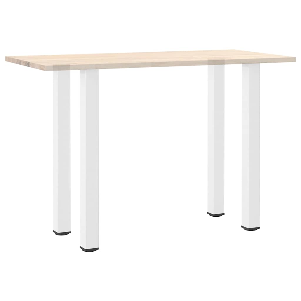 Noge za barski stol 4 kom Bijele 90-92 cm Čelične