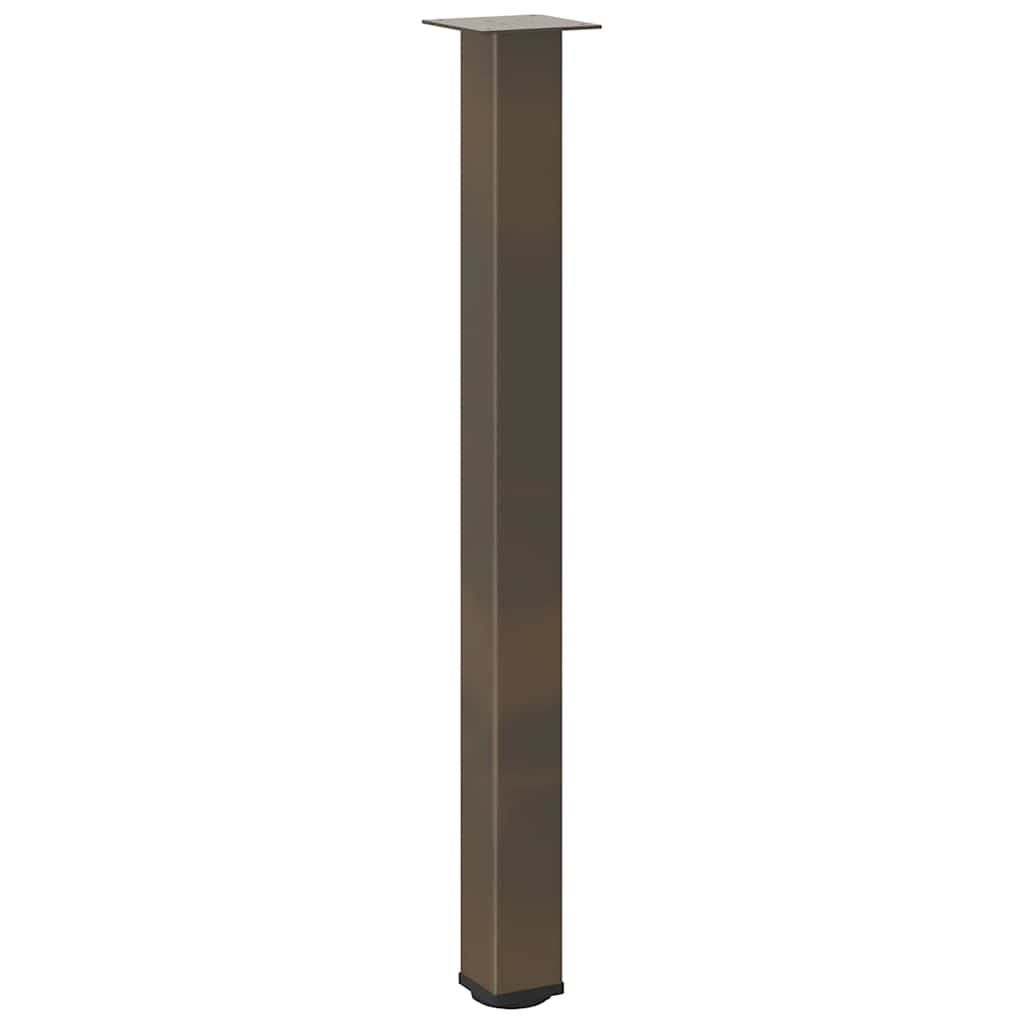 Noge za barski stol 4 kom. Prirodni čelik 90-92 cm Čelik