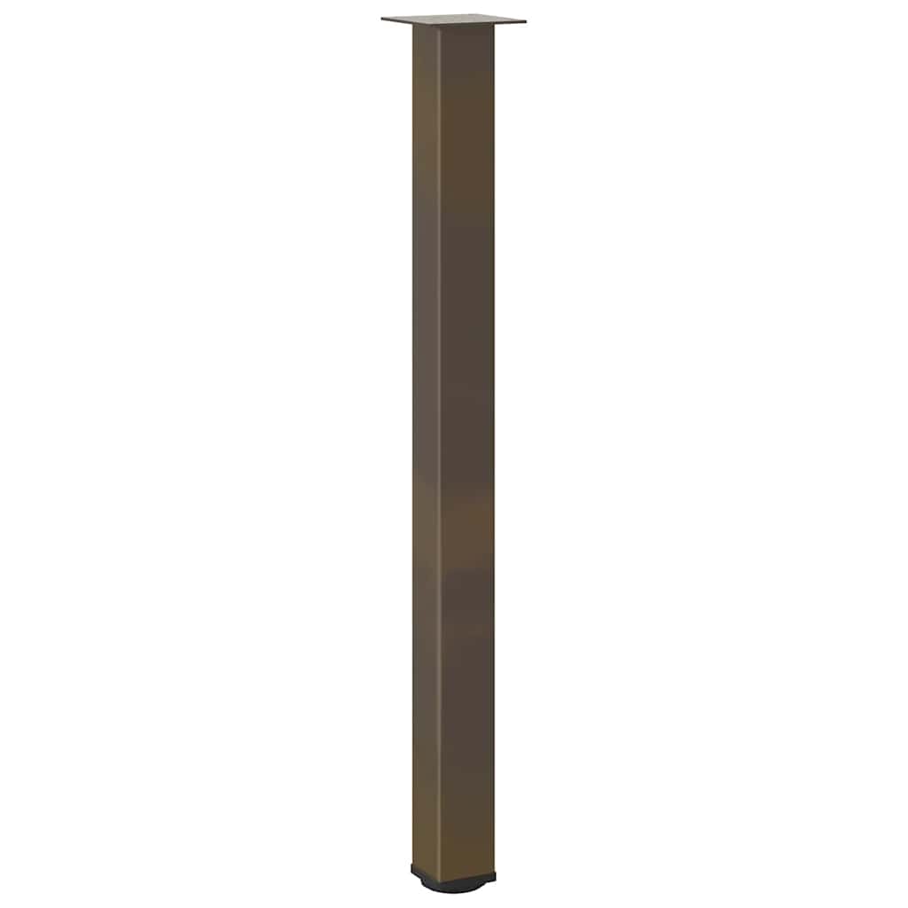 Noge za barski stol 4 kom. Prirodni čelik 110-112 cm Čelik