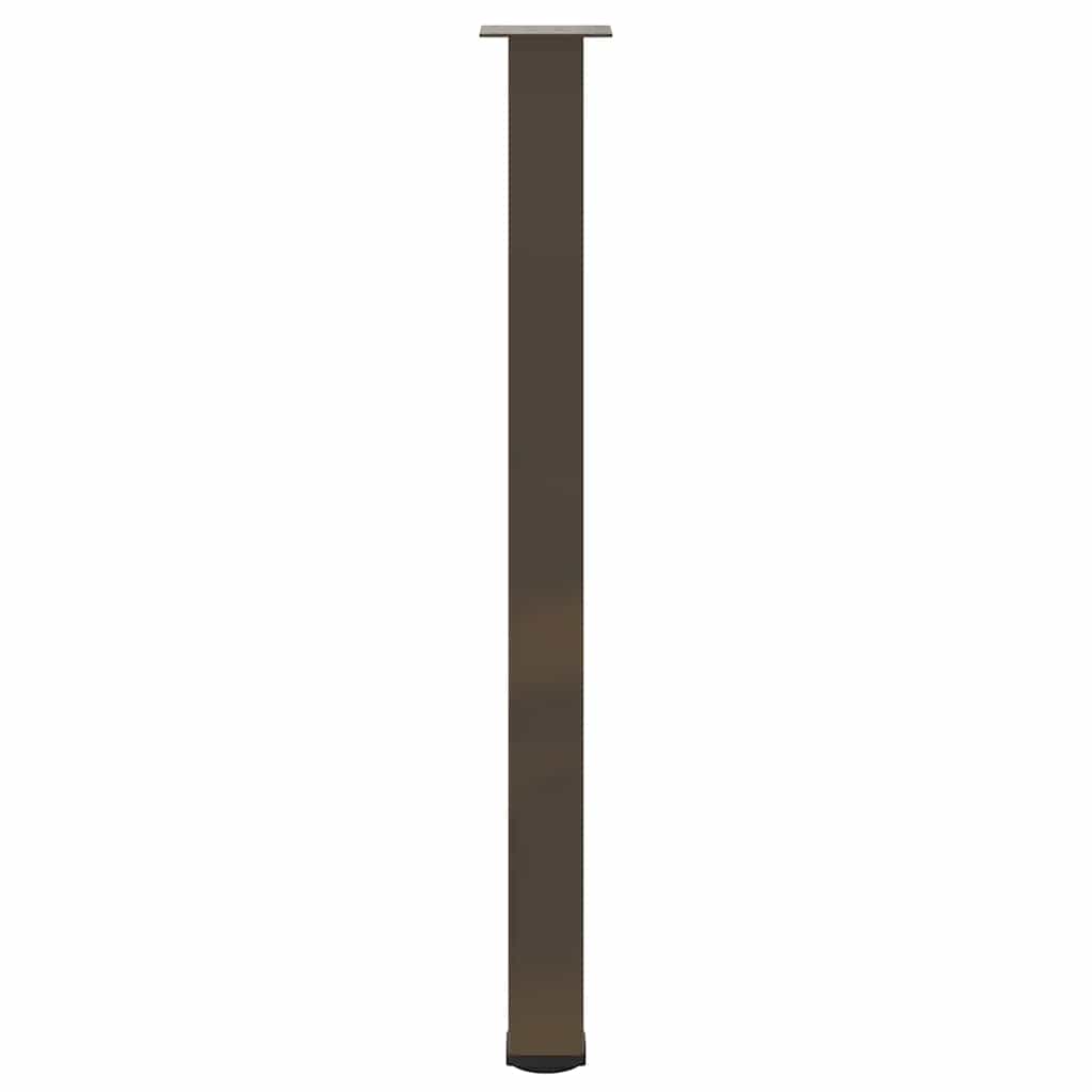 Noge za barski stol 4 kom. Prirodni čelik 110-112 cm Čelik